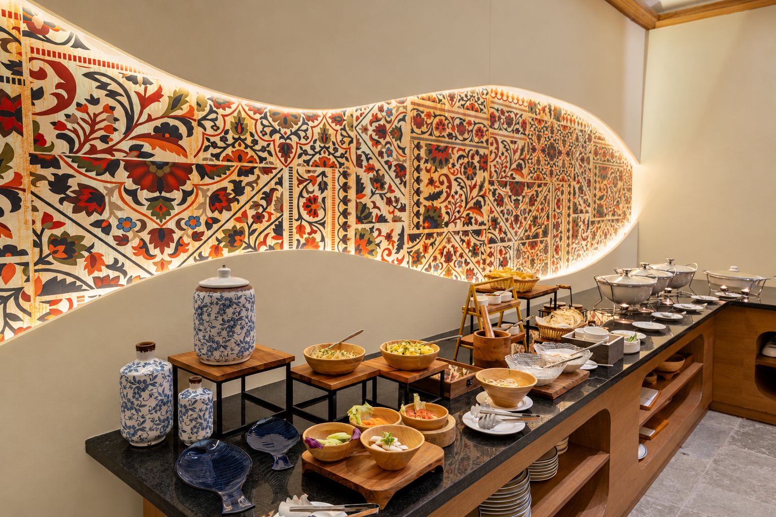 Breakfast buffet