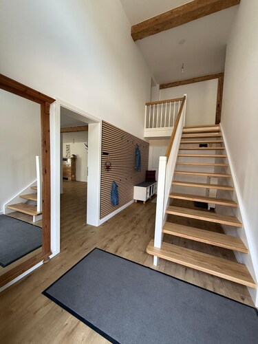 Modern holiday apartment "Zum Hirsch" with private sauna & terrace for 10, KONUS guest card