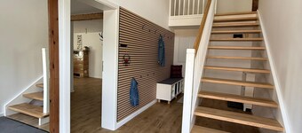 Modern holiday apartment "Zum Hirsch" with private sauna & terrace for 10, KONUS guest card