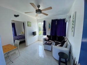 Comfort Apartment, Balcony, Sea View | Living area - Kite Beach Hostel (Cabarete)