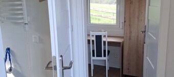 Tiny Home 'Haus Hecht' with Lake View, Wi-Fi, and Air Conditioning