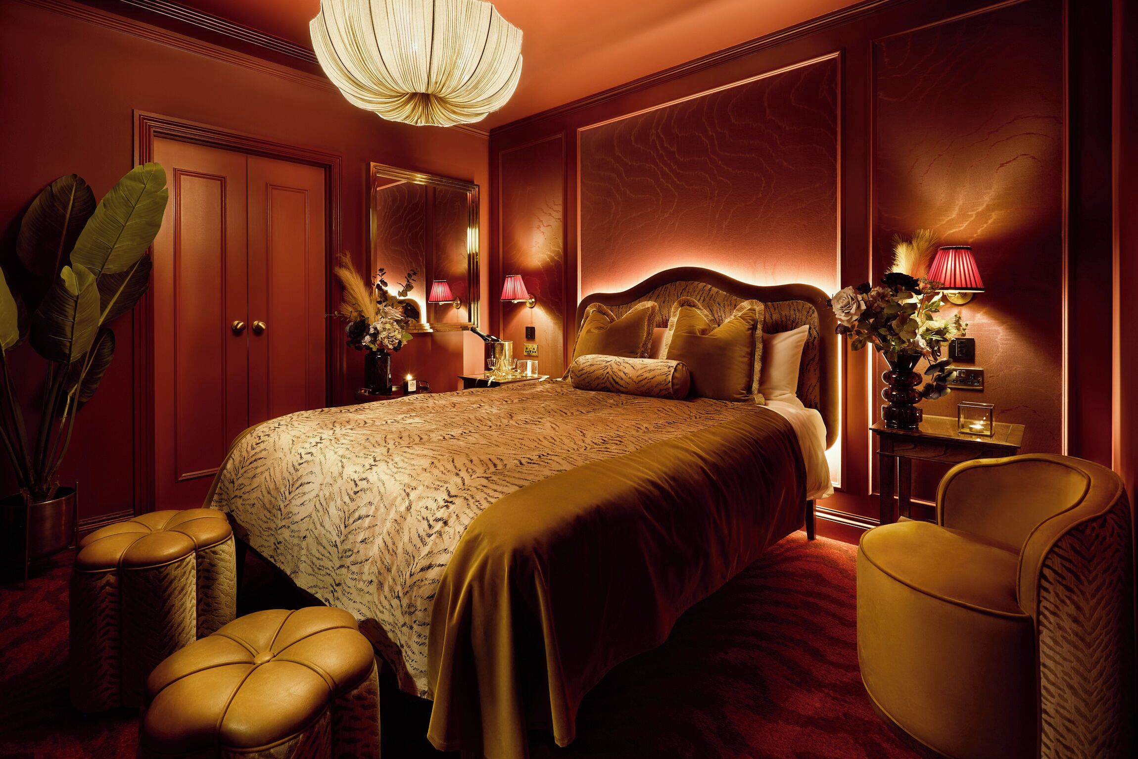 Premium bedding, desk, free WiFi, bed sheets