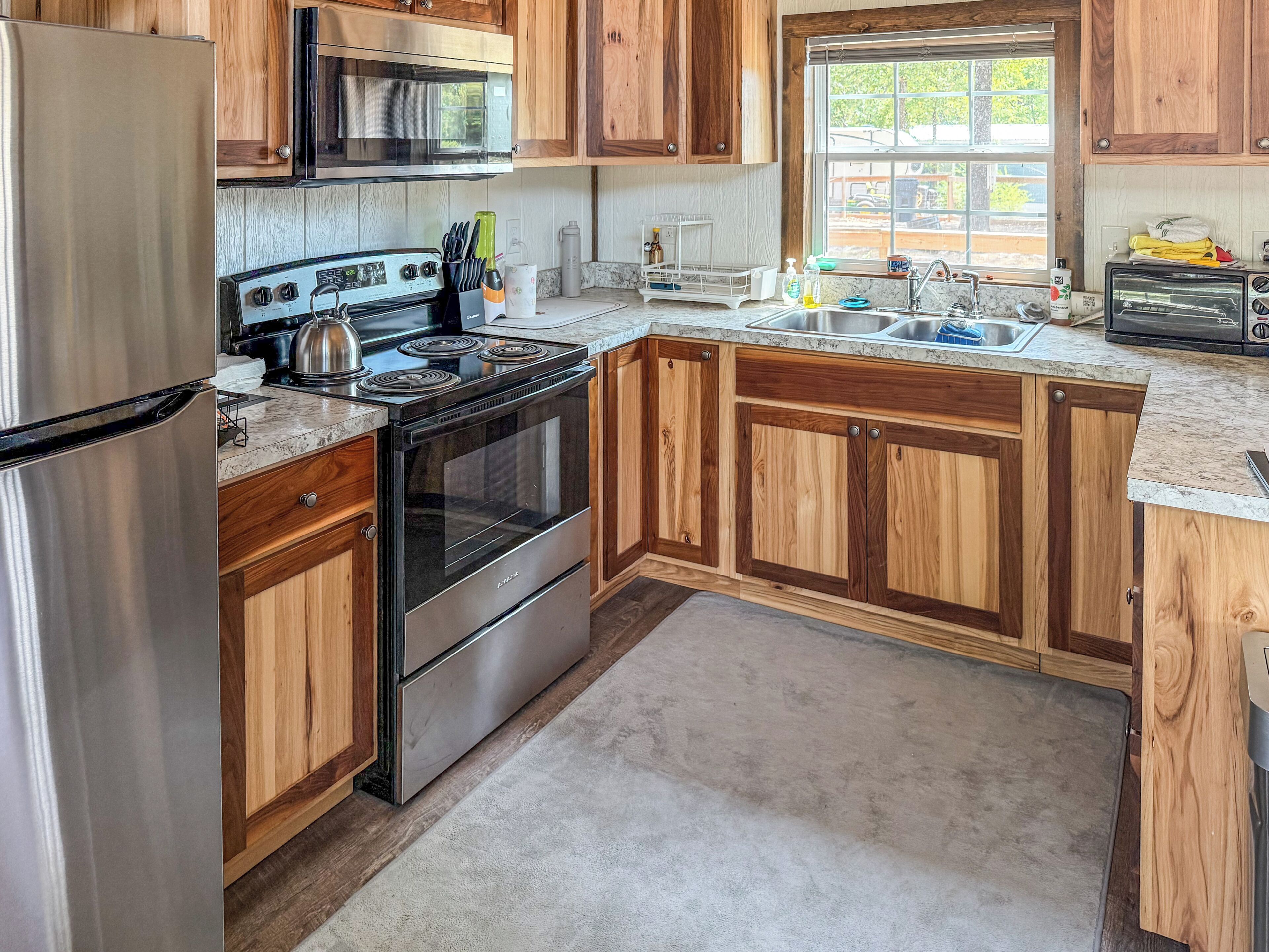 Apartment, 2 Bedrooms, Garden View | Private kitchen