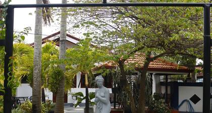 The Kumatha Residence , 2 Bed Garden Bungalow , 5 minutes walk to the beach