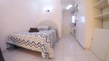 Studio, Balcony, Sea View | Iron/ironing board, WiFi (free)