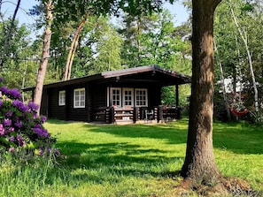 Exterior - Outdoors Holten - Family Lodge met bad & hottub by Interhome (Holten)
