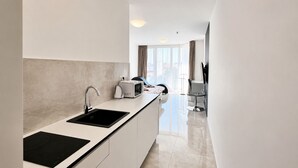 Unclassified image, 5 of 17, button - 1 room Apartment with AC, Vienna Gate 3 (Bratislava)