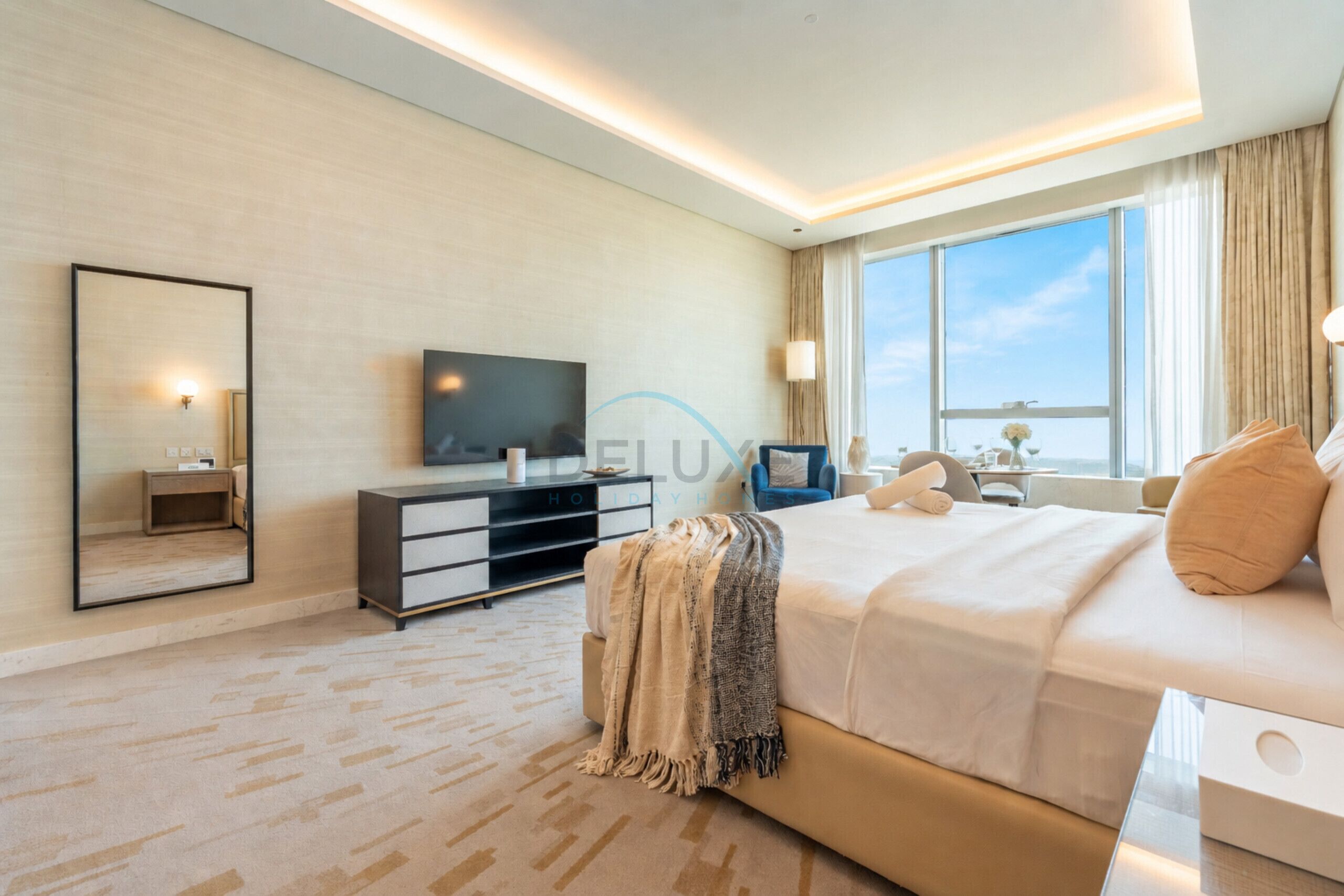 In-room safe, iron/ironing board, WiFi (free), bed sheets