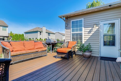 Modern Home w/ Private Deck & Yard in Indianapolis