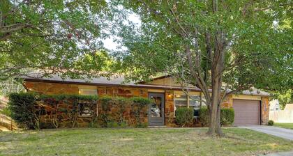 Extended East Tulsa Home w/ Fenced Yard