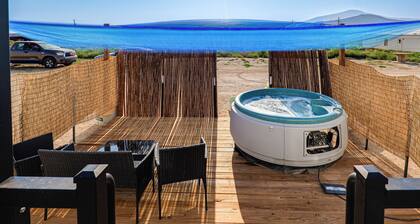 Hot Tub & Mtn Views! Carlsbad RV Retreat