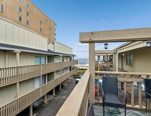 Patio - Gulf View - Gulf Village #203 | Gulf Shores Condo with + Community Pool (Gulf Shores)