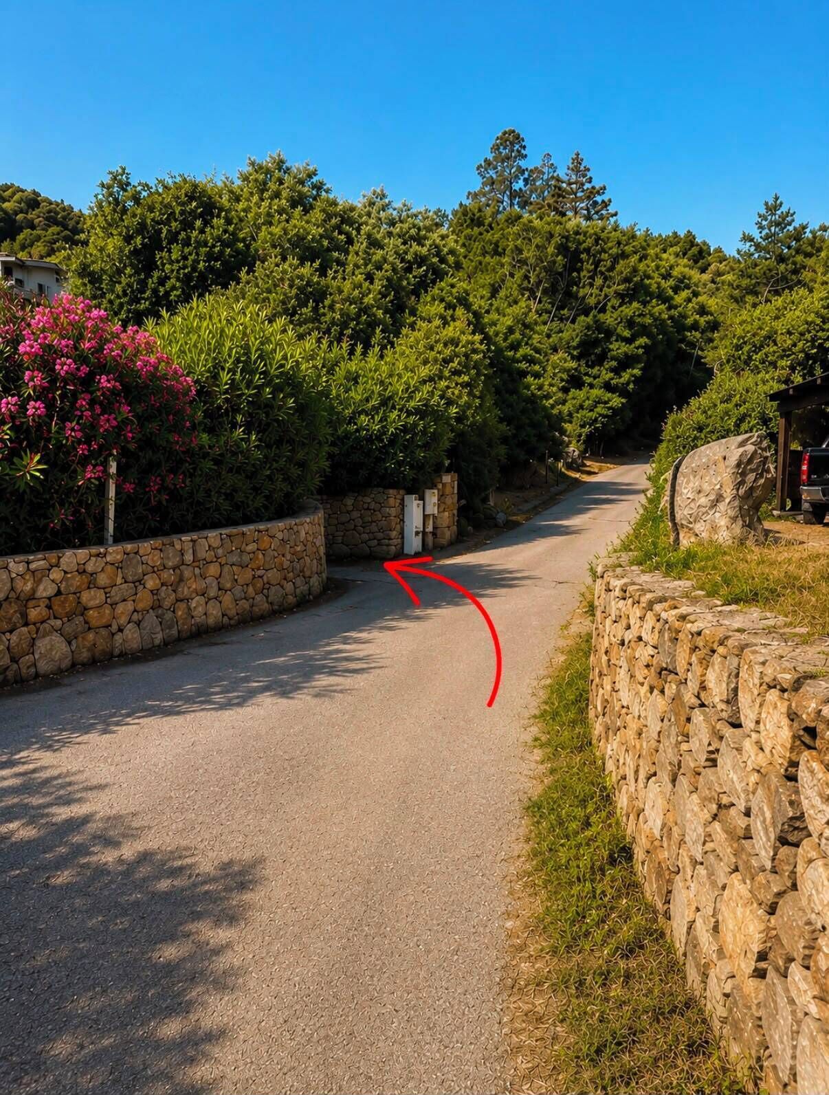 Enceinte de l’hébergement