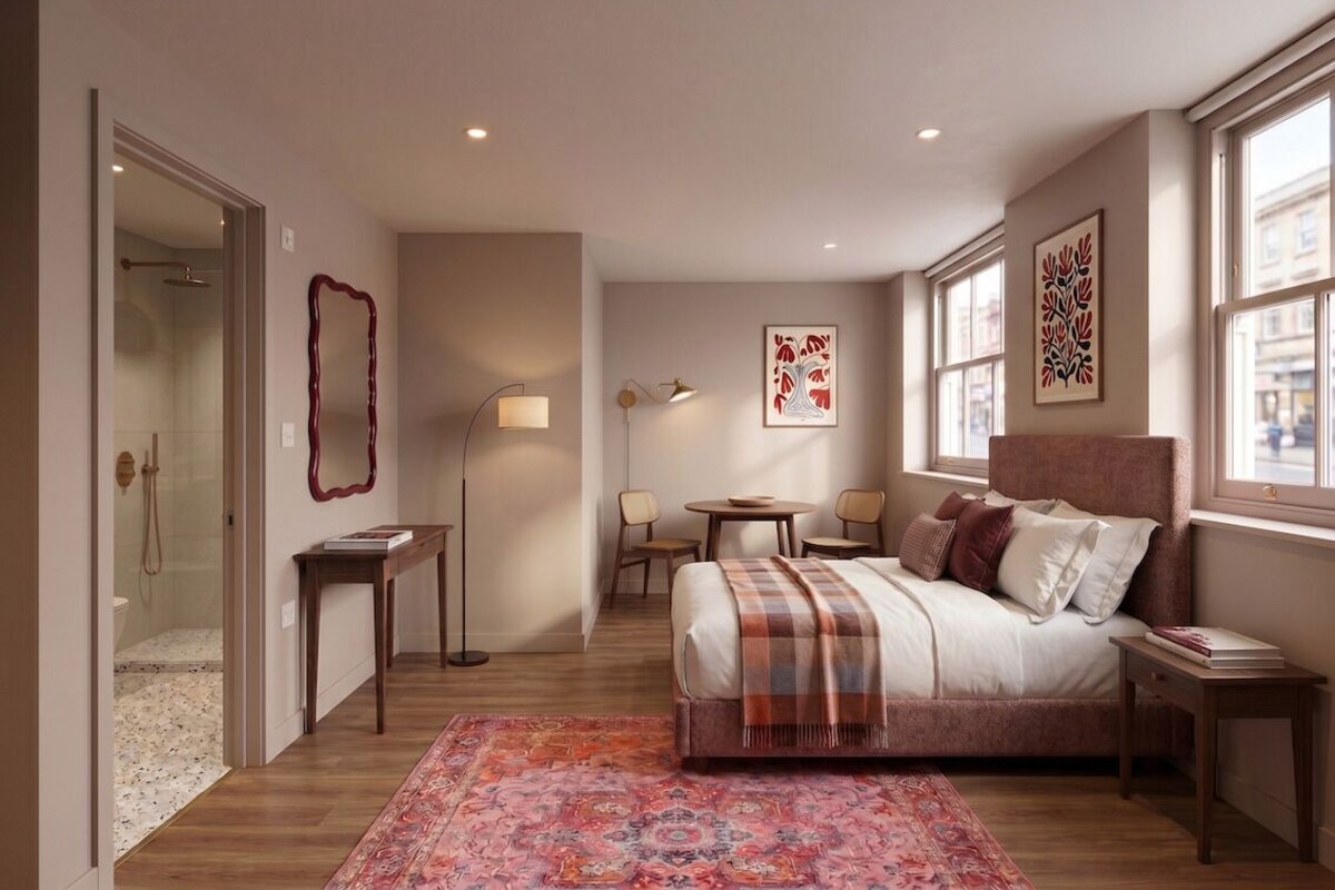 Classic Studio Apartment  | Premium-sengetøj, pengeskab på værelset, mørklægningsgardiner