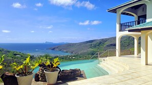 Pool - Beautiful Caribbean Villa, 1 Bedroom, 2 Guests (Bequia)