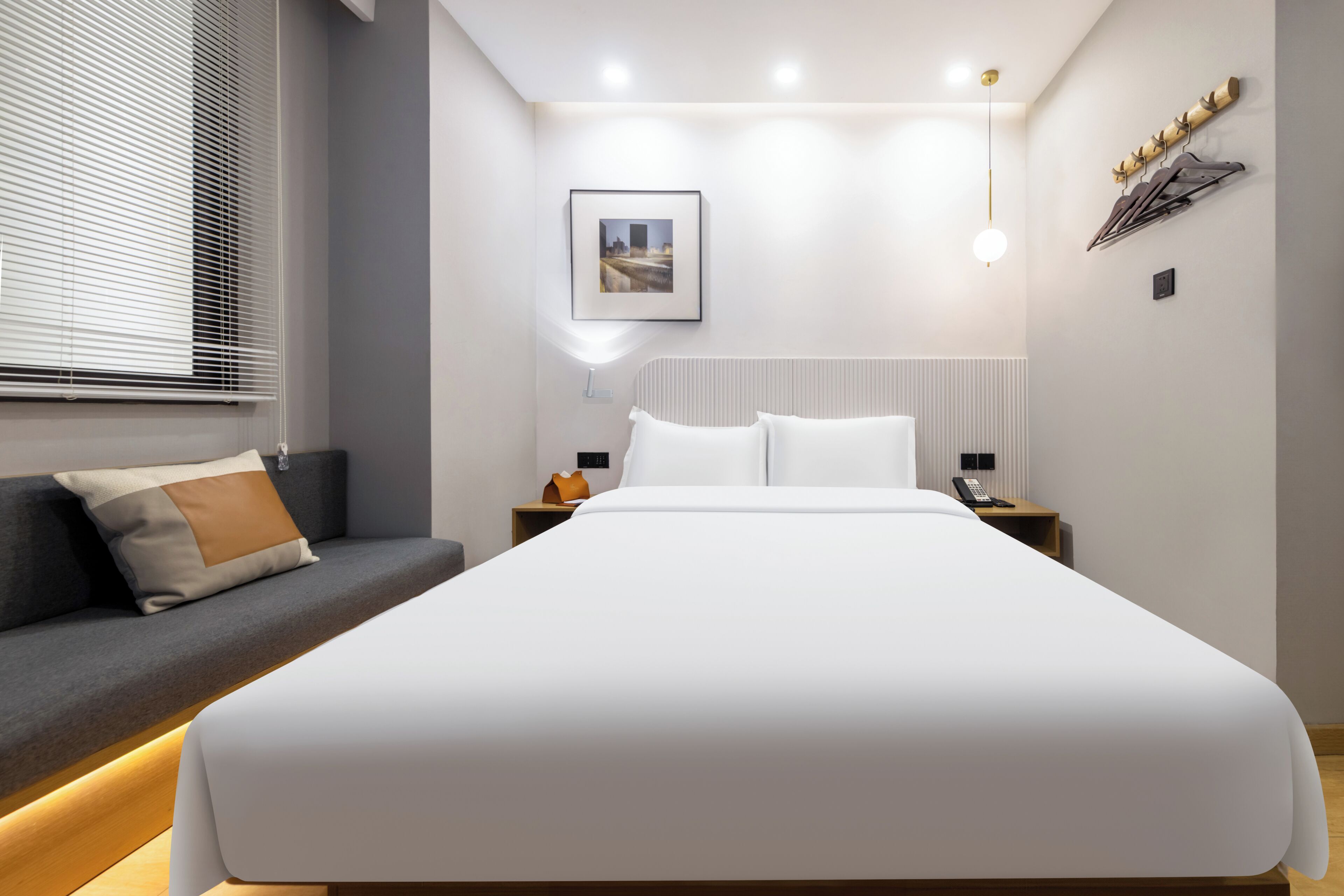 Kamar Double Bisnis | Setrika/meja setrika dan Wi-Fi gratis