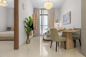 Room - 1BR Retreat near Expo City with Pool, Gym & Sports Courts (Jebel Ali)