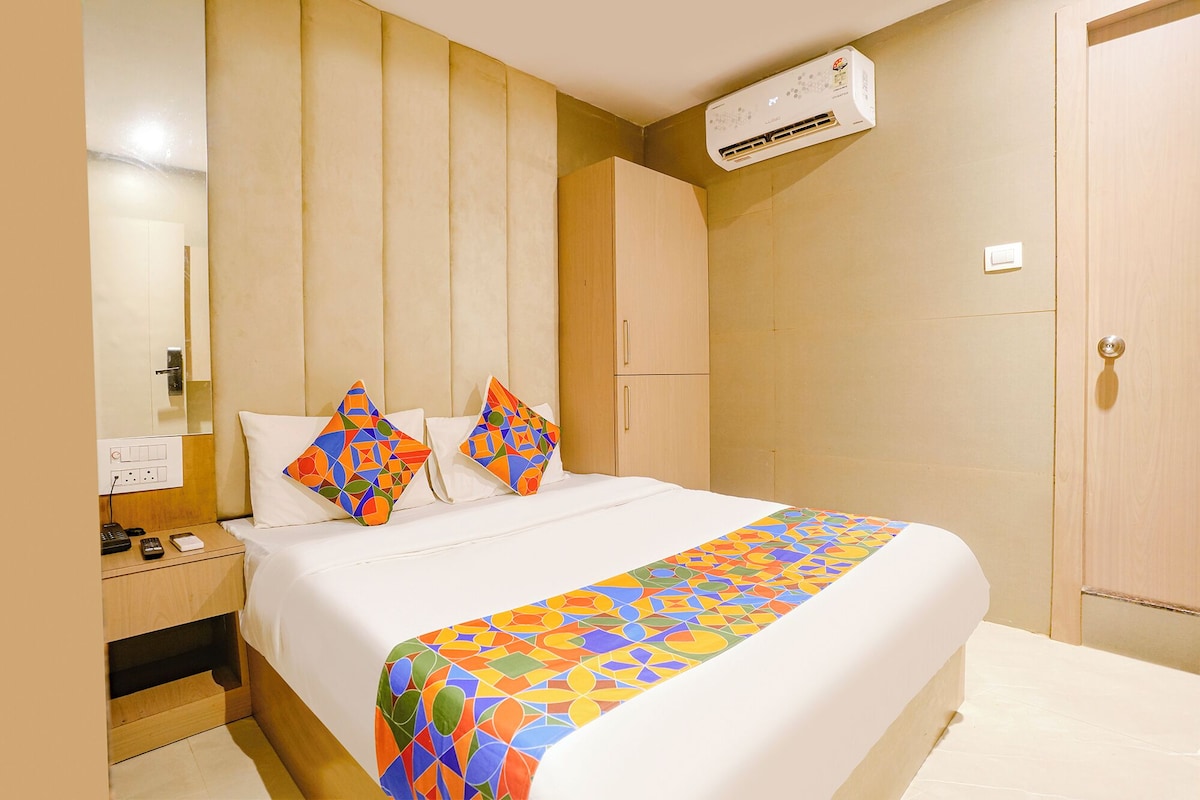Phòng Deluxe | Bộ trải giường bằng vải cotton Ai Cập, bộ đồ giường cao cấp