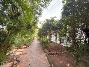 Entrada de la propiedad