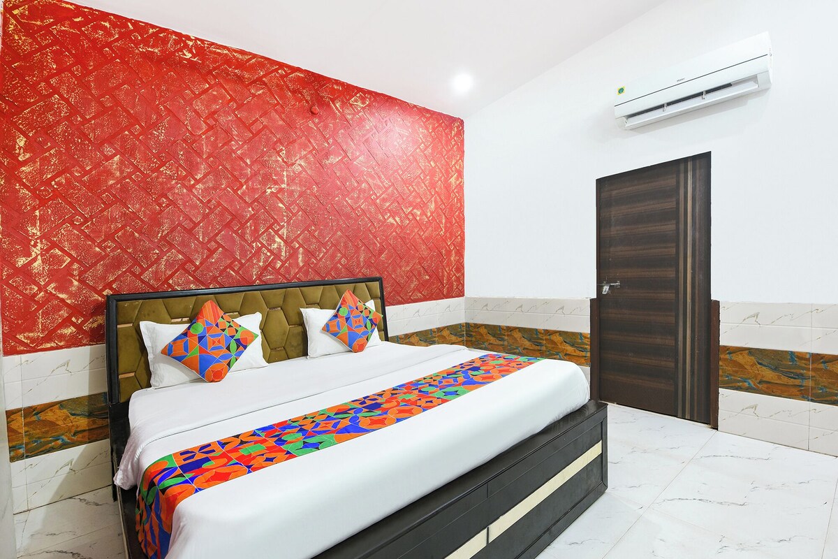 Phòng Deluxe | Bộ trải giường bằng vải cotton Ai Cập, bộ đồ giường cao cấp 