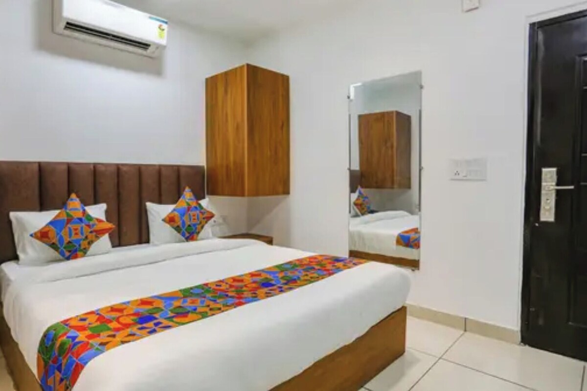 Phòng Deluxe | Bộ trải giường bằng vải cotton Ai Cập, bộ đồ giường cao cấp 