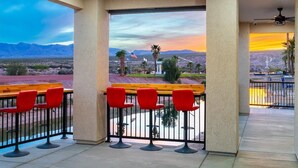 Terrace/patio - Riverfront Cove + Boat Launch 
Swim. Boat. Repeat. (Bullhead City)