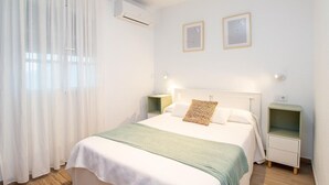 Acesso à internet, roupa de cama