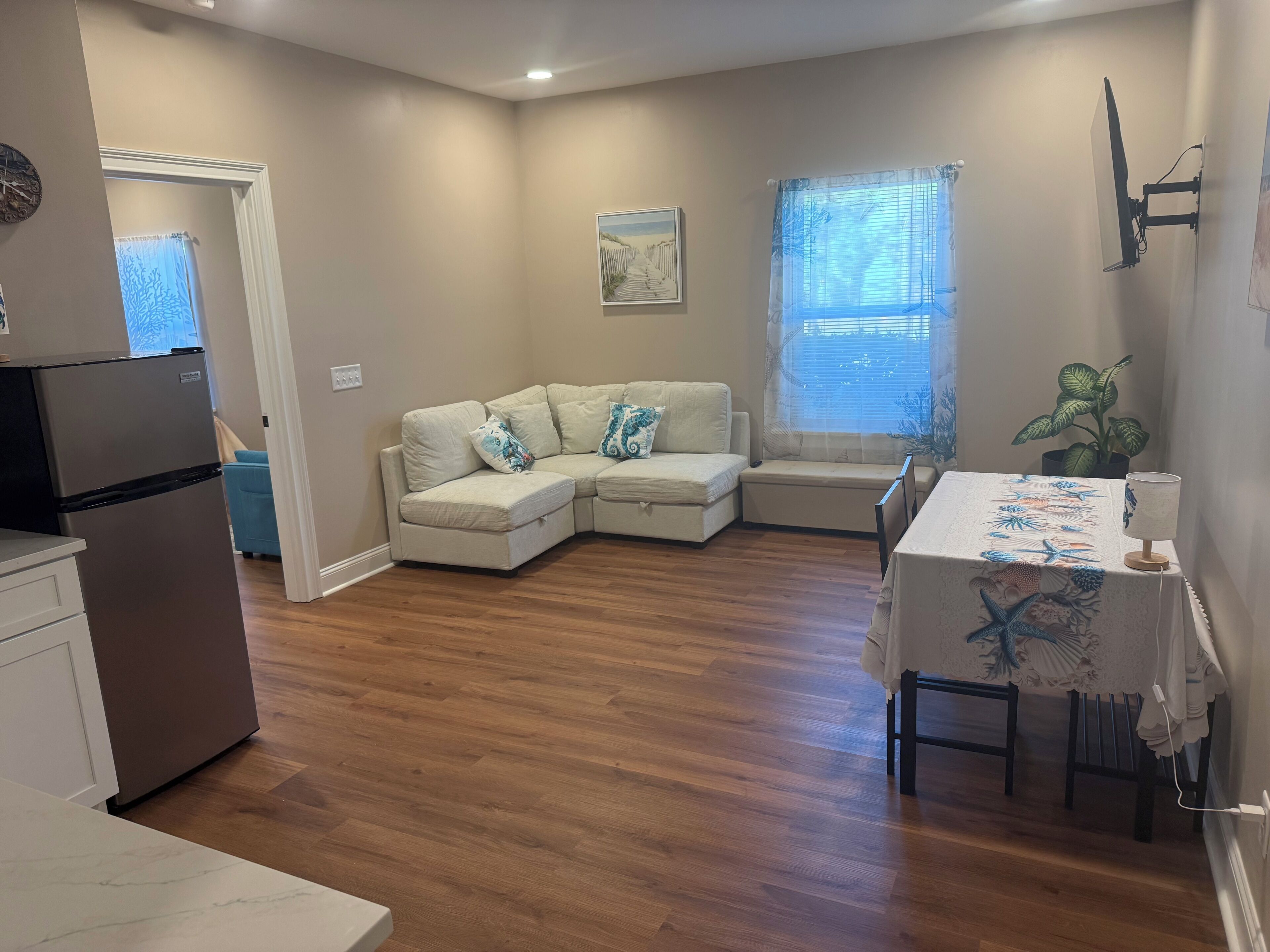 View of living room from entry