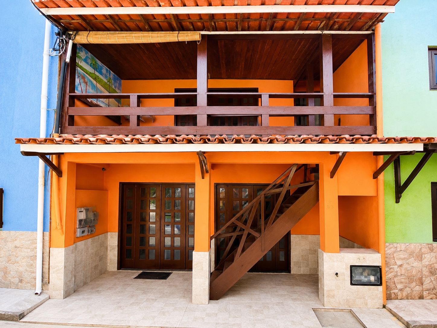 Fachada da propriedade
