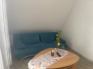 Living area - Apartment 'Domus Lux 406' with Balcony and Wi-Fi (Bad Säckingen)