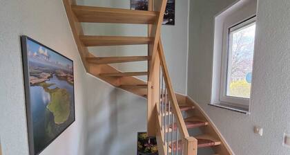 Müritzblick 3—Vacation home right on Lake Müritz with a lake view, sauna, fireplace, and much more.