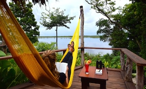 Room, Lagoon View | Property grounds - Lamanai Outpost Lodge (Indian Church)