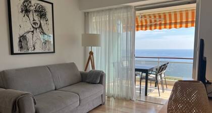 Incredible ocean view, pool, HVAC, Wi-Fi, sleeps 4