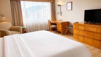 Family Apartment, City View | In-room safe, desk, laptop workspace, blackout drapes