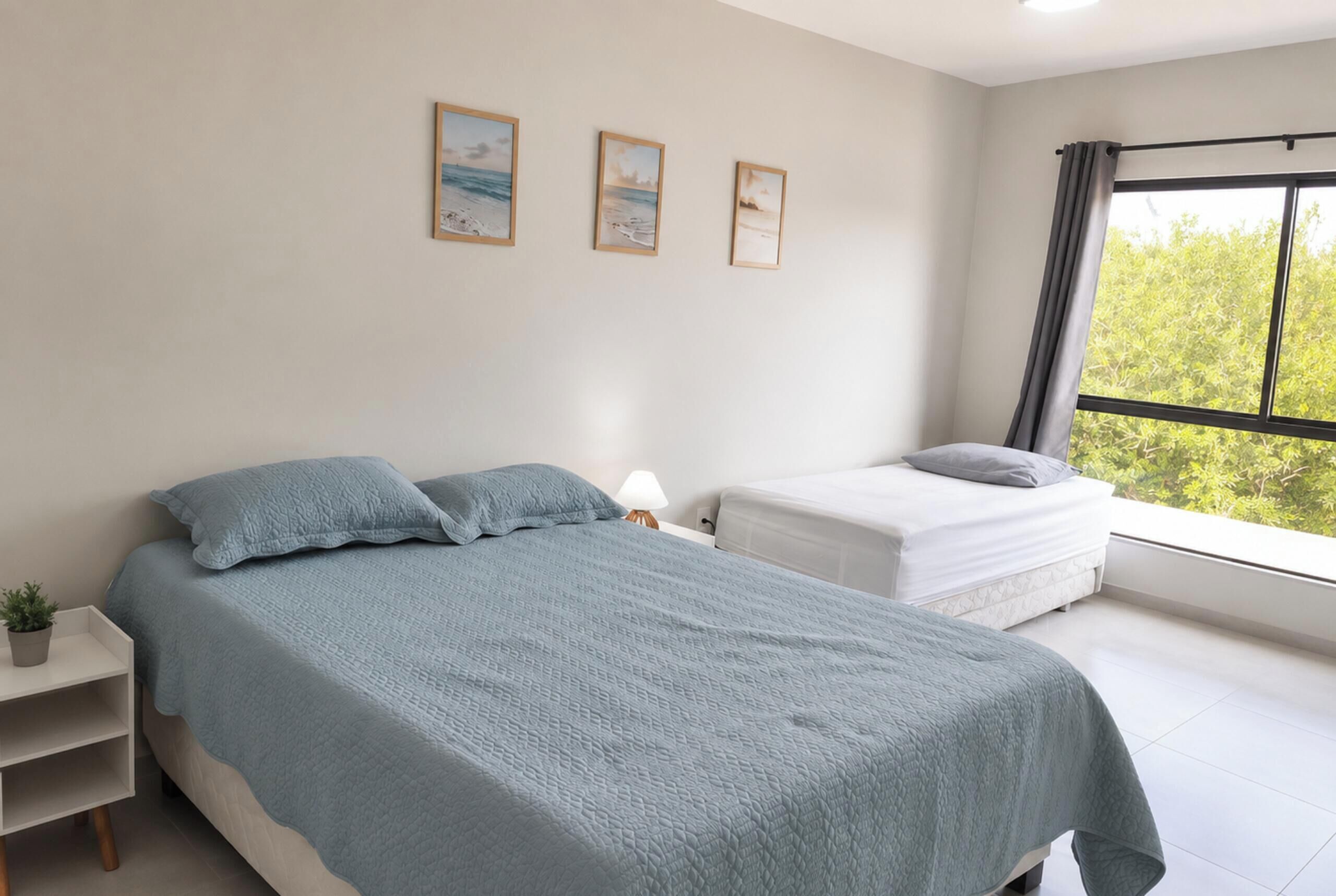 Casa, 2 quartos, ar-condicionado, vista para o jardim | Wi-Fi de cortesia, individualmente decorados, individualmente mobiliados