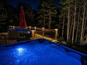 Bathtub spa outdoor