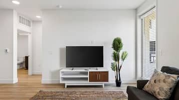 2 Bedroom Suite | Living area | 50-inch Smart TV with digital channels