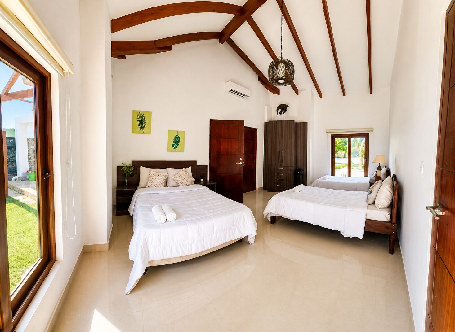 Casa superluxo, varanda coberta, vista para o mar