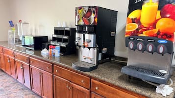 Free daily on-the-go breakfast