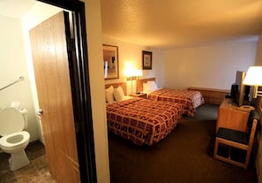 Kamer, 1 twee- of 2 eenpersoonsbedden, 1 queensize bed