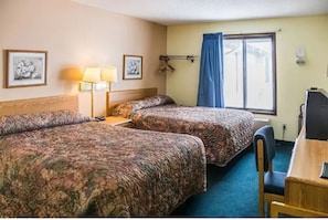 Kamer, 1 twee- of 2 eenpersoonsbedden, 1 queensize bed