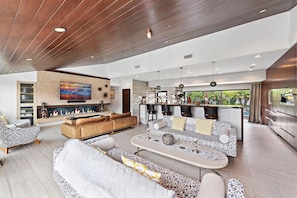 Living area - Sun-Drenched Coastal Haven with Private Pool (Newport Beach)