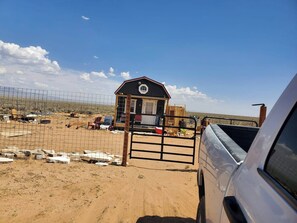 House, 1 Bedroom, Smoking | Exterior - Private Off-grid Cabin-limited Amenities (Los Lunas)