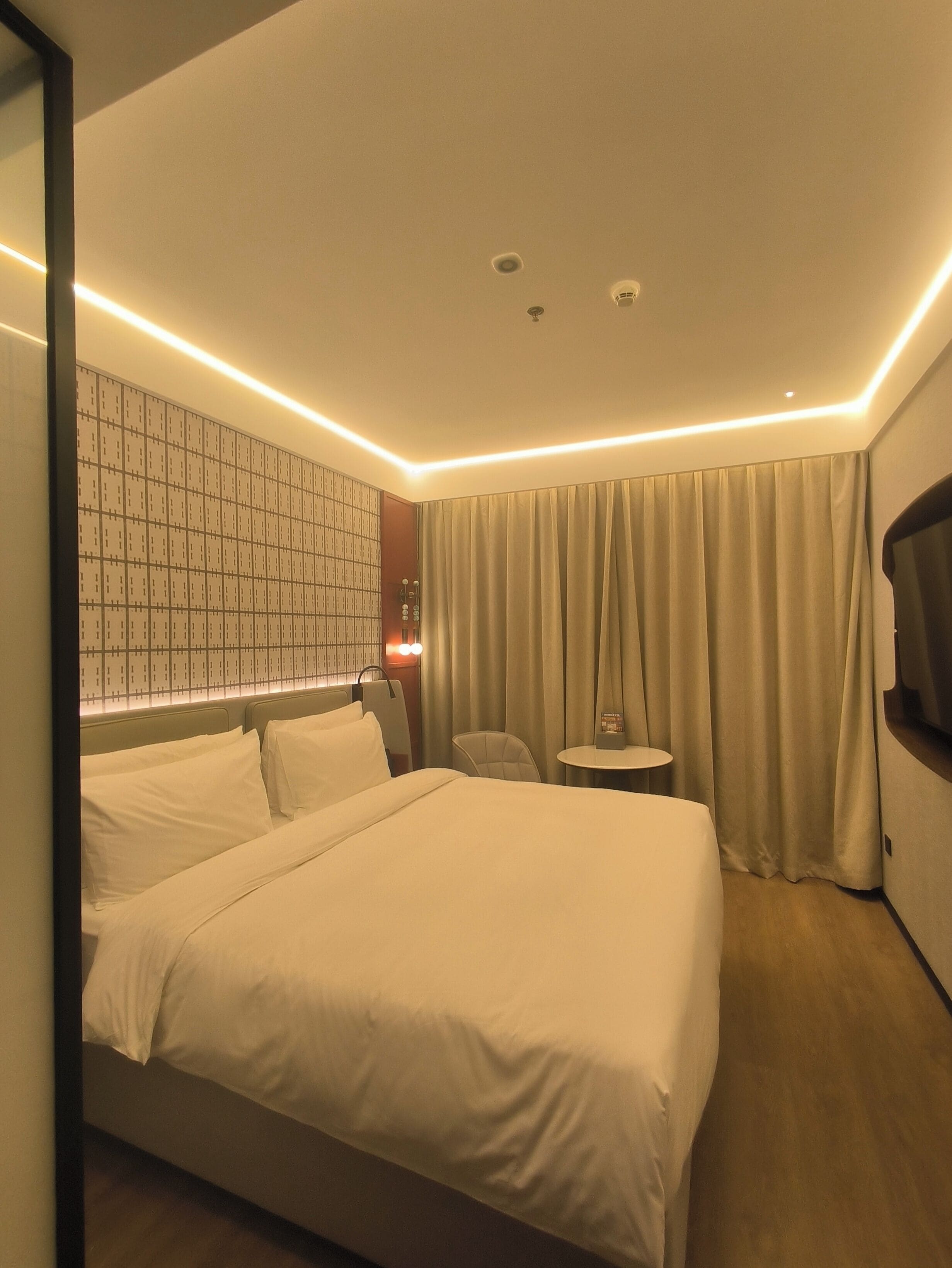 Chambre de base double | Rideaux d’obscurcissement, système d’insonorisation