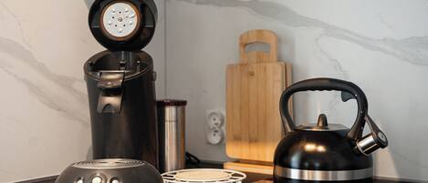 Kaffe og/eller kaffemaskin