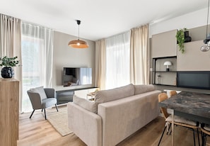Living area - Rymanowska Chic Apartment (Rzeszów)