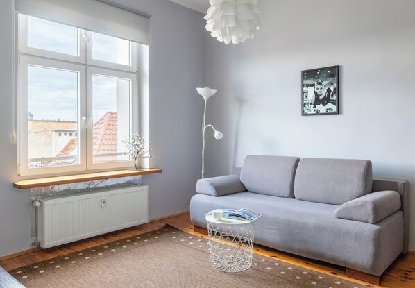 Living area - Szczecin Old Town Standard Apartment (Szczecin)