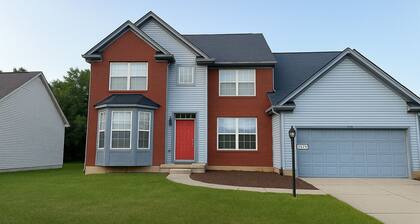 Perfect 5-bedroom house with AC in peaceful Ann Arbor/ Ravine LOT