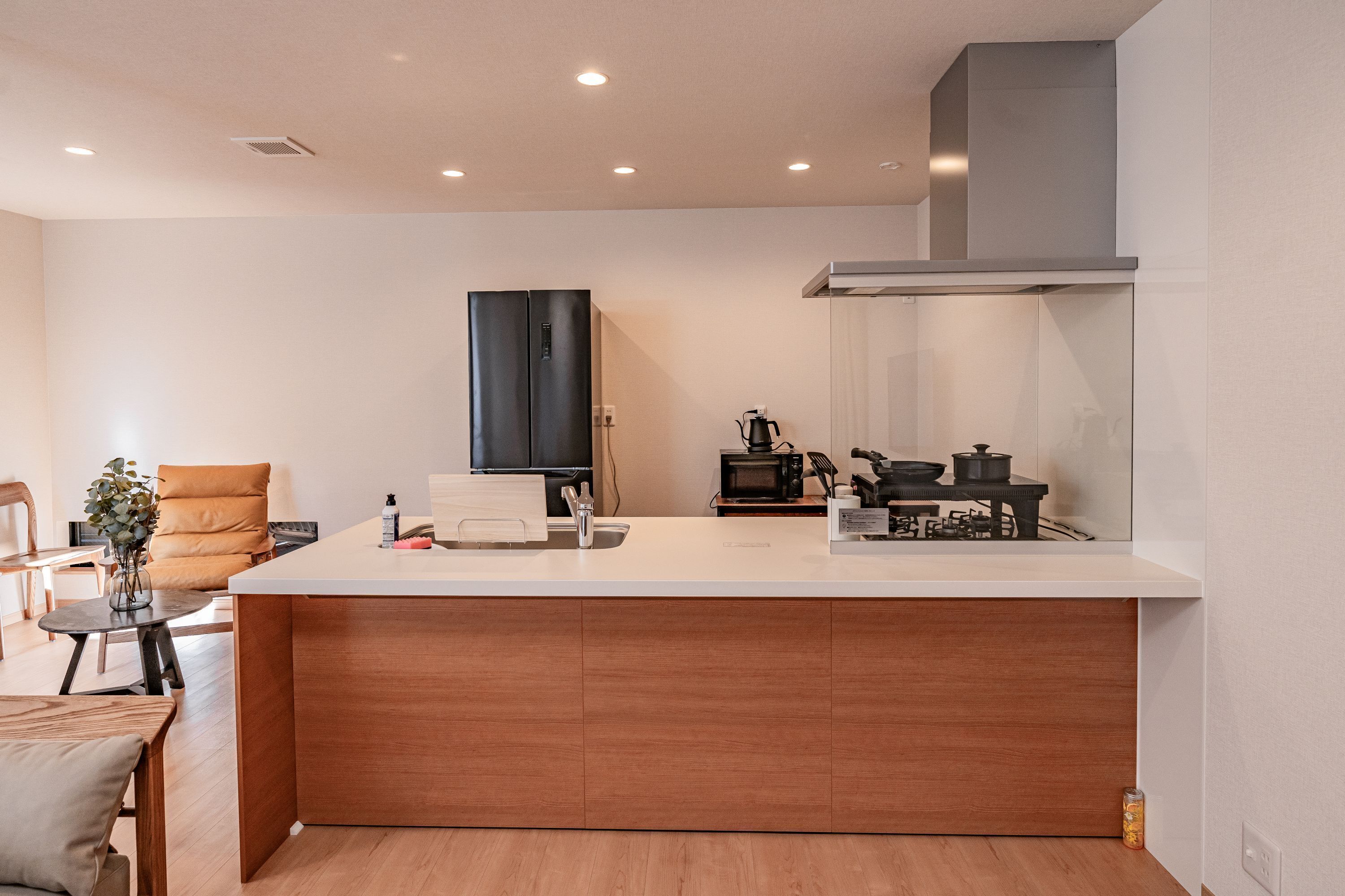 Family Suite | Private kitchen | Full-size fridge, microwave, stovetop, dishwasher