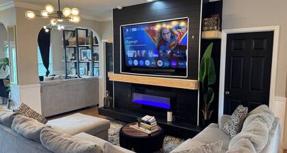Theatre+Gym+ Sauna -Large home great for families Spacious 6-bedroom house in JC